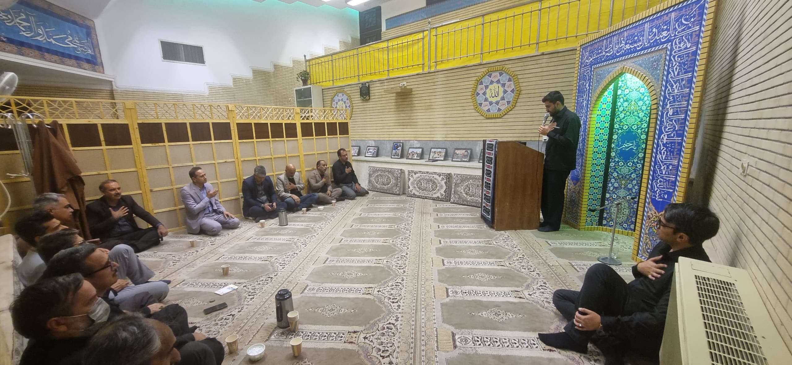 برگزاری زیارت عاشورا به مناسبت شهادت امام رضا (ع) در محل اداره کل پزشکی قانونی استان سیستان و بلوچستان