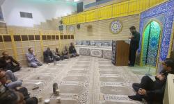 برگزاری زیارت عاشورا به مناسبت شهادت امام رضا (ع) در محل اداره کل پزشکی قانونی استان سیستان و بلوچستان